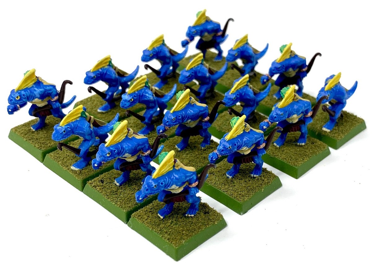 Warhammer Lizardmen Skinks Warriors 16体 Games Workshop Warhammer Fantasy Lizardmen Skink Archers x16
