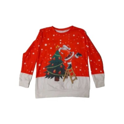 SALE!! Kinder Weihnachtsmann mit Christbaumspitze (8-10 Jahre)