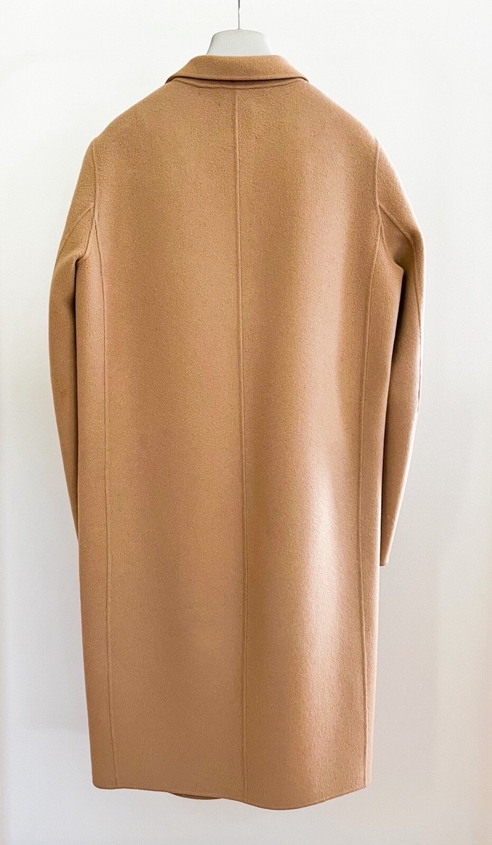 美品✨セオリー　Theory NEW DIVIDE ESSENTIAL COAT $795 THEORY ESSENTIAL DOUBLE-FACE NEW DIVIDE CAMEL WOOL
