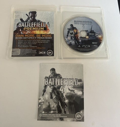 Battlefield 4 (Sony PlayStation 3, 2013) CIB mit Handbuch. Getestet! Schneller Versand - Bild 3 von 7