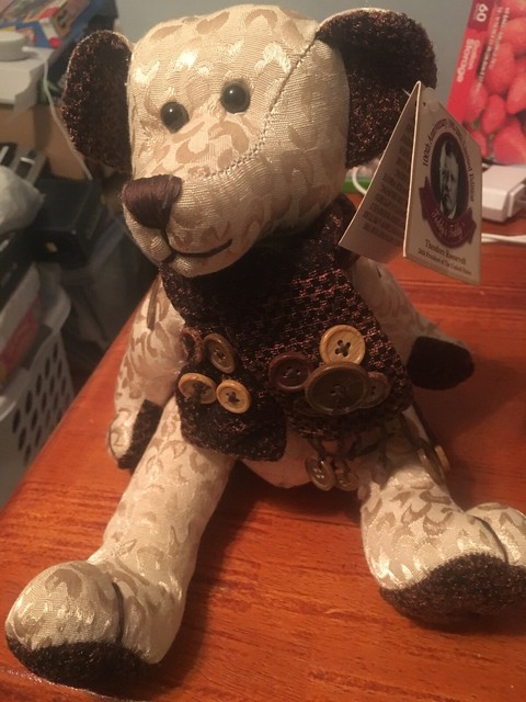 100th Anniversary (1902-2002) Theodore Roosevelt Teddy Bear Limited Edition | eBay