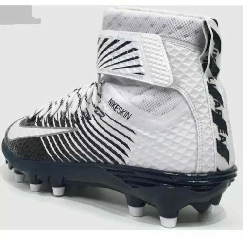 New Nike Lunarbeast Elite Football Cleats Blue White 847641-114 - Size 18 - Picture 4 of 5