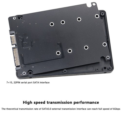 Dual M.2 NGFF à SATA 3.0 SSD Adaptateur USB Set 2in1 Boîte à disque dur externe - Afbeelding 7 van 15
