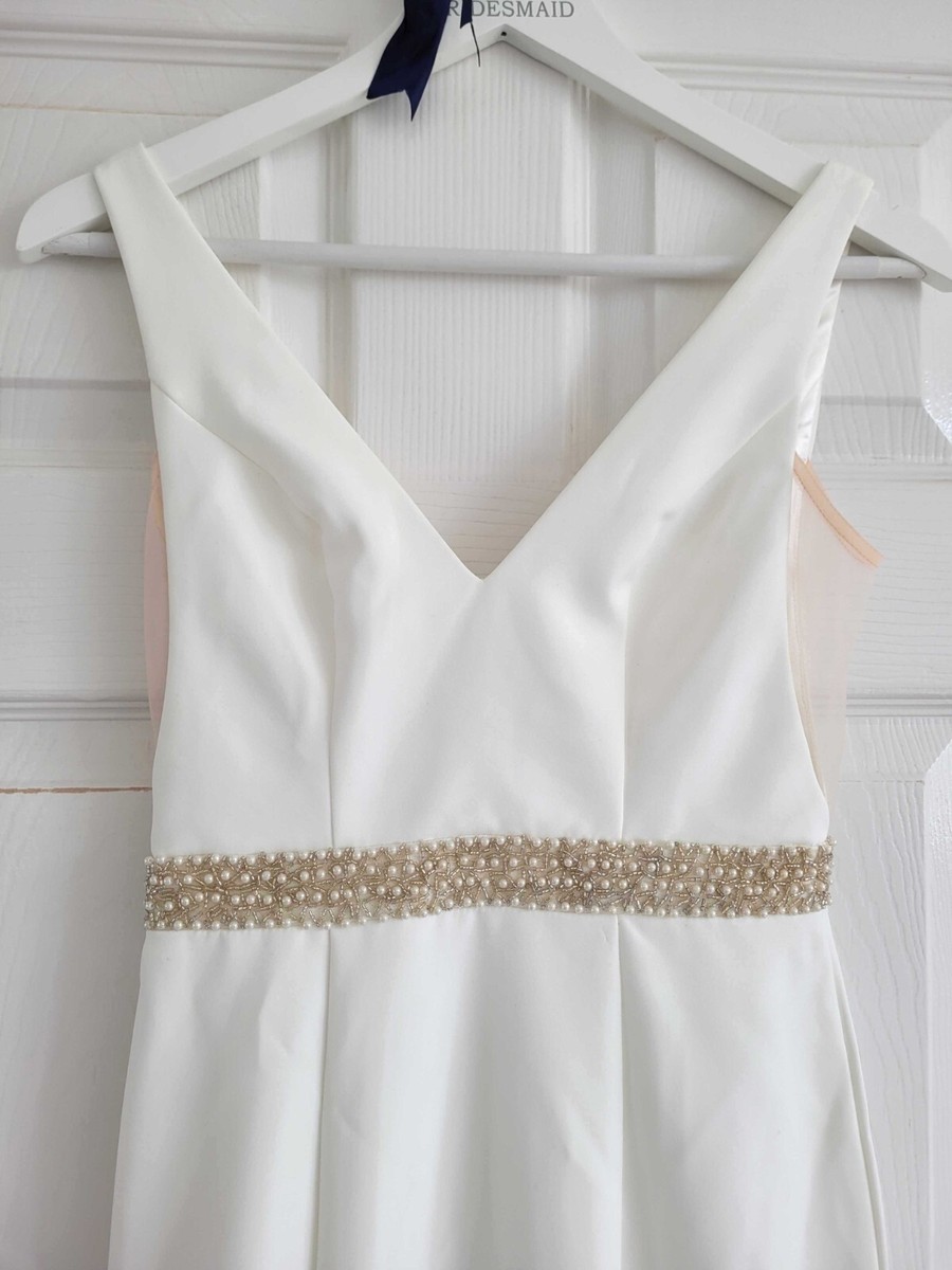 chi chi london short wedding dress Bridal Dress White Dress Chi Chi London Short Sleeve Embellished Wedding Dress In White Chi Chi London UK