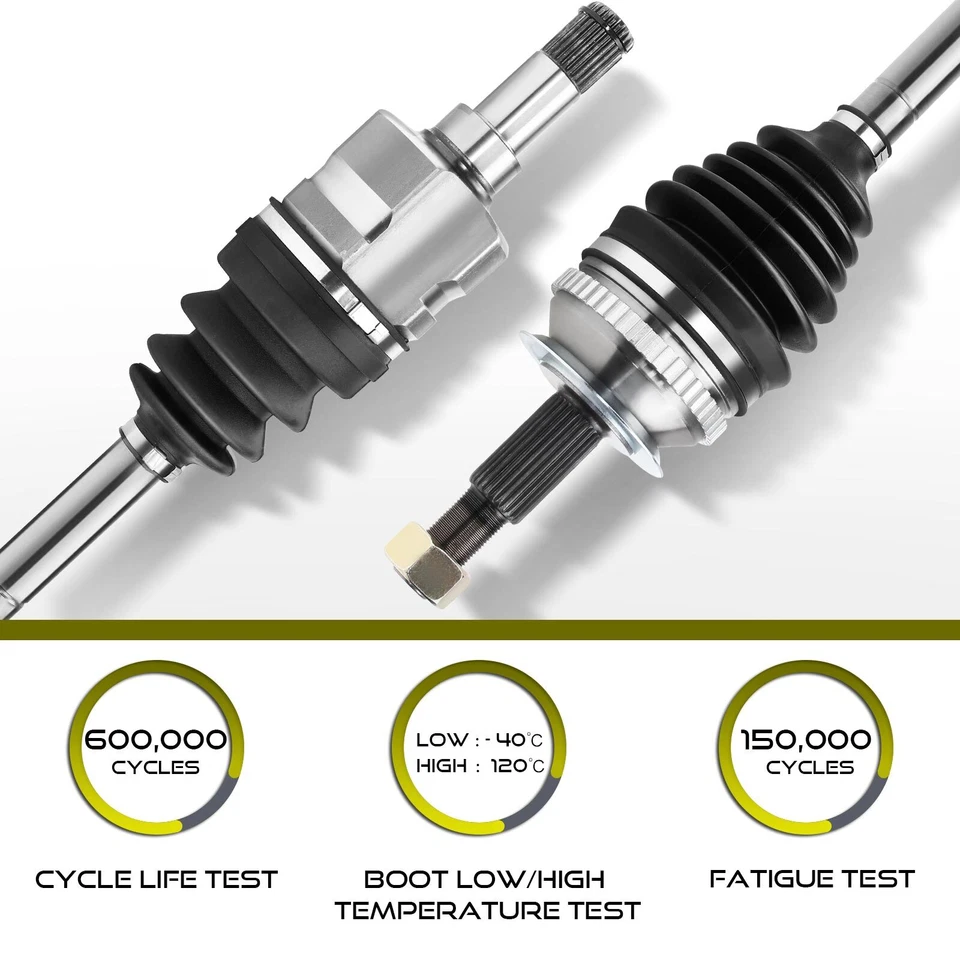 2x Conjunto de eje CV para Mercedes-Benz E430 W210/W211 2000-2002 E320 00-03 delantero Foto 4 de 4