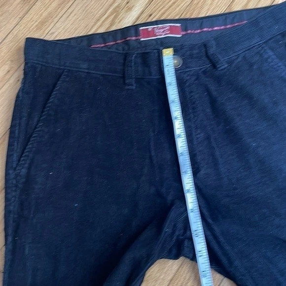 PENGUIN Pantalón Pana Negro Talla 32 Foto 4 de 4