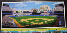1992 Bill Goff Art Card - Yankee Stadium Matinee by William Feldman 9.5x4