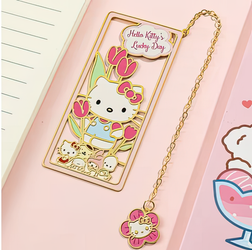 hello kitty Metall Lesezeichen für Leute liest noch Papier Bücher sehr süß - Bild 3 von 6