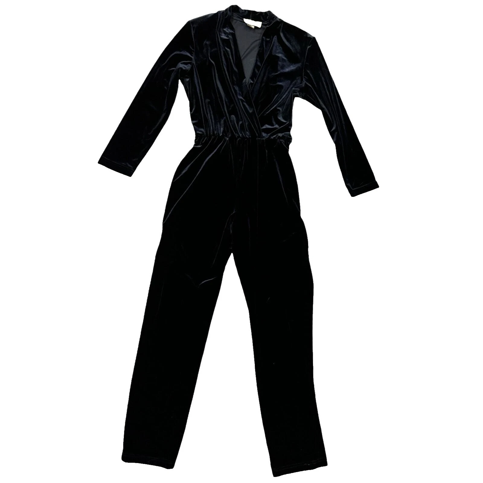 Mono monos Vintage Terciopelo Negro y monos cortos para mujeres