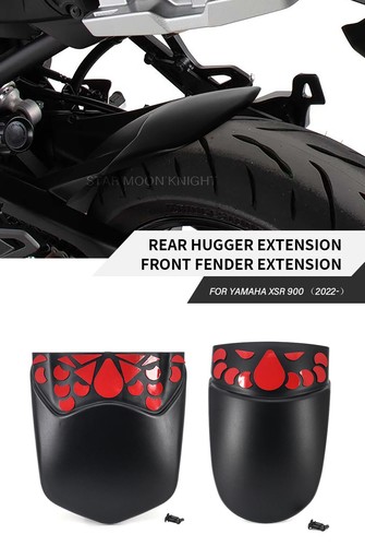 Front Rear Fender Mudguard Extender Hugger Extension For YAMAHA XSR900 2022 23- - Bild 11 von 14