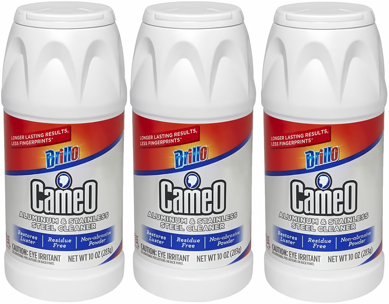 Cameo Cleaner Perfect on Aluminum Stainless Steel No Scratch Formula 10 Ounce...