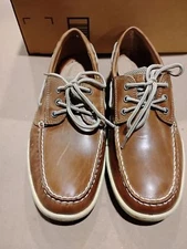 NewOther_Sperry Men's Billfish 3-eye Boat Shoe Dark Tan 9.5 M_Dark Tan_Sz_9.5