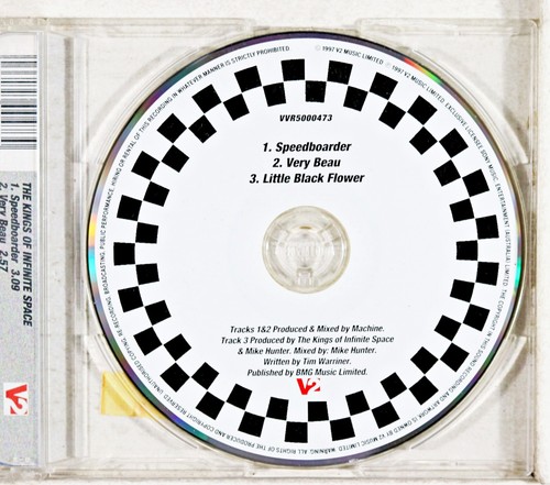 The Kings Of Infinite Space - Speedboarder (CD 1997) - Picture 2 of 2