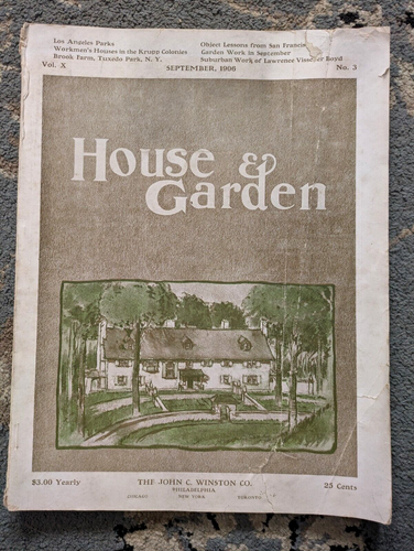 Antique House & Garden Magazines, 1905-1906, Lot of 4 - Picture 5 of 10