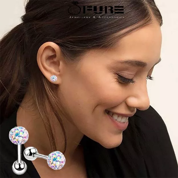 Stylish stud best sale earrings