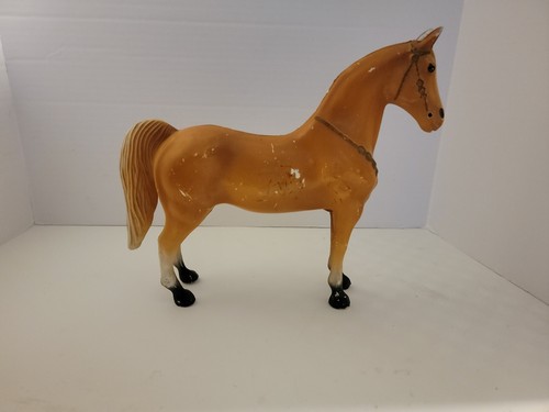 Lot Of Two Vintage Breyer Western Style Horses One w/ Saddle 1960's - Picture 7 of 10