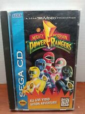 Mighty Morphin Power Rangers Sega CD 1995 COMPLETE CIB NICE All Authentic Tested