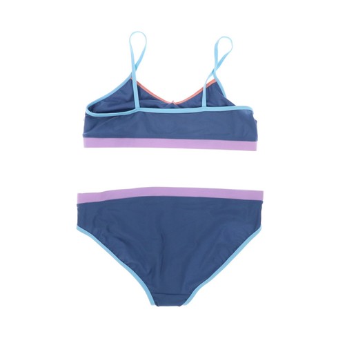 Ideology Women's 2 Piece Bathing Suit Set Bikini Swimwear Blue XXL New - Picture 2 of 2