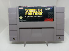Wheel of Fortune -- Deluxe Edition (Super Nintendo Entertainment System, SNES)