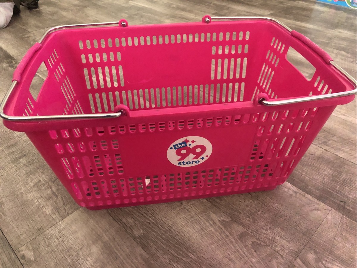 99 CENTS ONLY CLOSED STORE RARE Shopping HAND BASKET 🛒👀