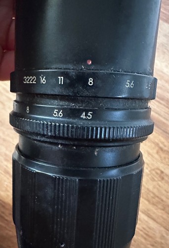 Soligor Camera Lens Telephoto Japan 250 mm w/ Lens Cover AS IS UNTESTED - Picture 6 of 7