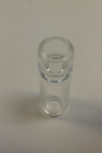 LOCK N LOAD HOLLOW POINT 9MM GLASS CIGARETTE CIGAR TIP TOBACCO SMOKING - Picture 2 of 7
