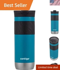 Byron 2.0 Stainless Steel Travel Mug with SNAPSEAL Lid and Grip 20oz. Juniper