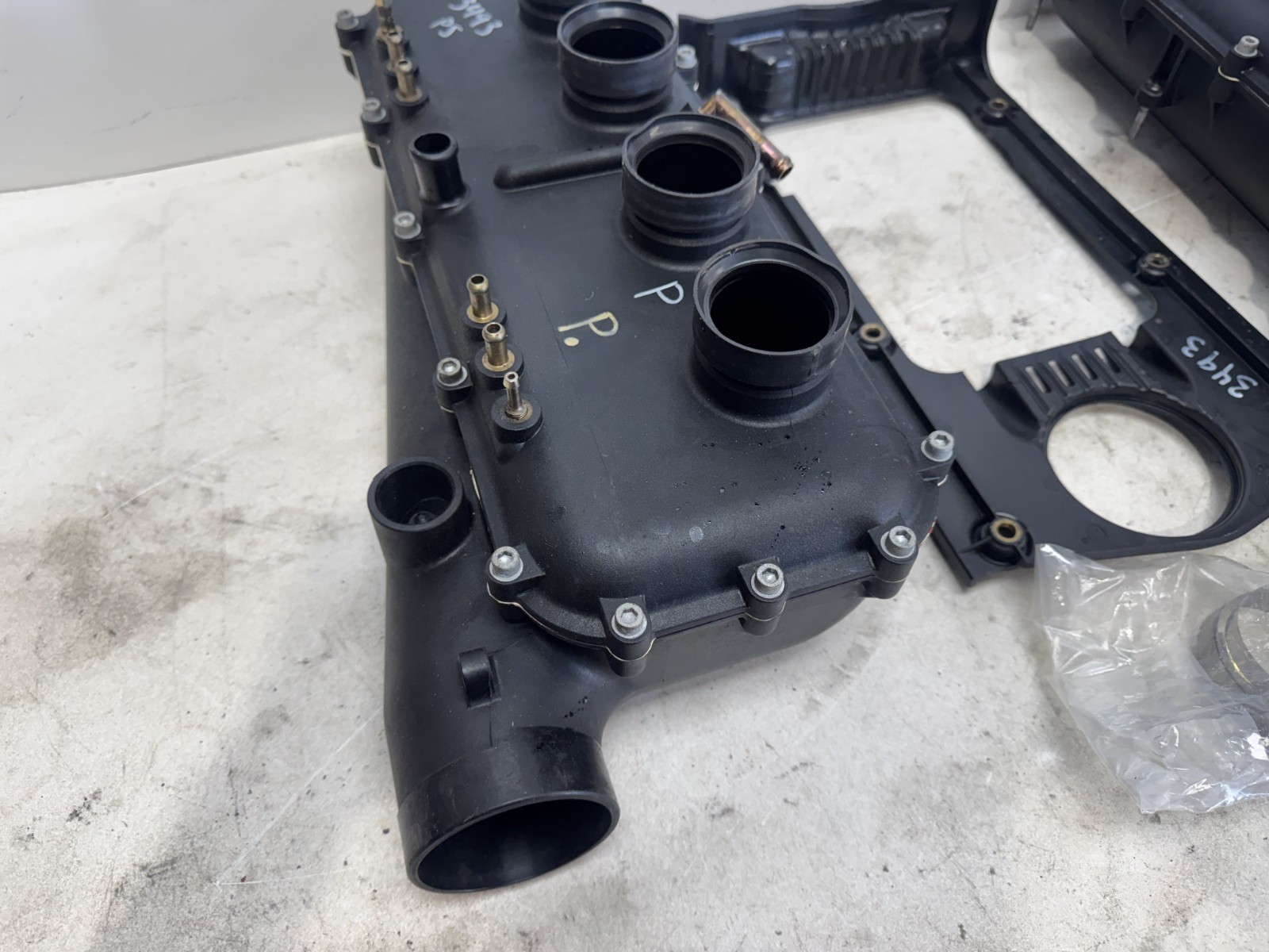 1999 FERRARI F355 CONVERTIBLE OEM U.S. LHD INTAKE MANIFOLD PLENUM COVER TRIM