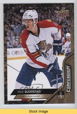 2016-17 Upper Deck Compendium Gold Nick Bjugstad #117 READ 4i0