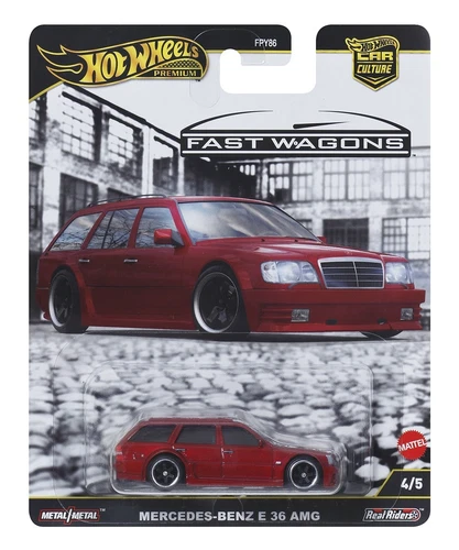 2025 HOT WHEELS PREMIUM MERCEDES-BENZ E 36 AMG WAGON FAST WAGONS 4/5 - Picture 1 of 5