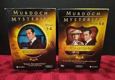 Murdoch Mysteries: The Complete Seasons 1-8 DVD Collection Box Set Gently Used 