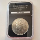 1923 Peace Silver Dollar $1 Business Strike Philadelphia Mint KM#150 0.9 Silver