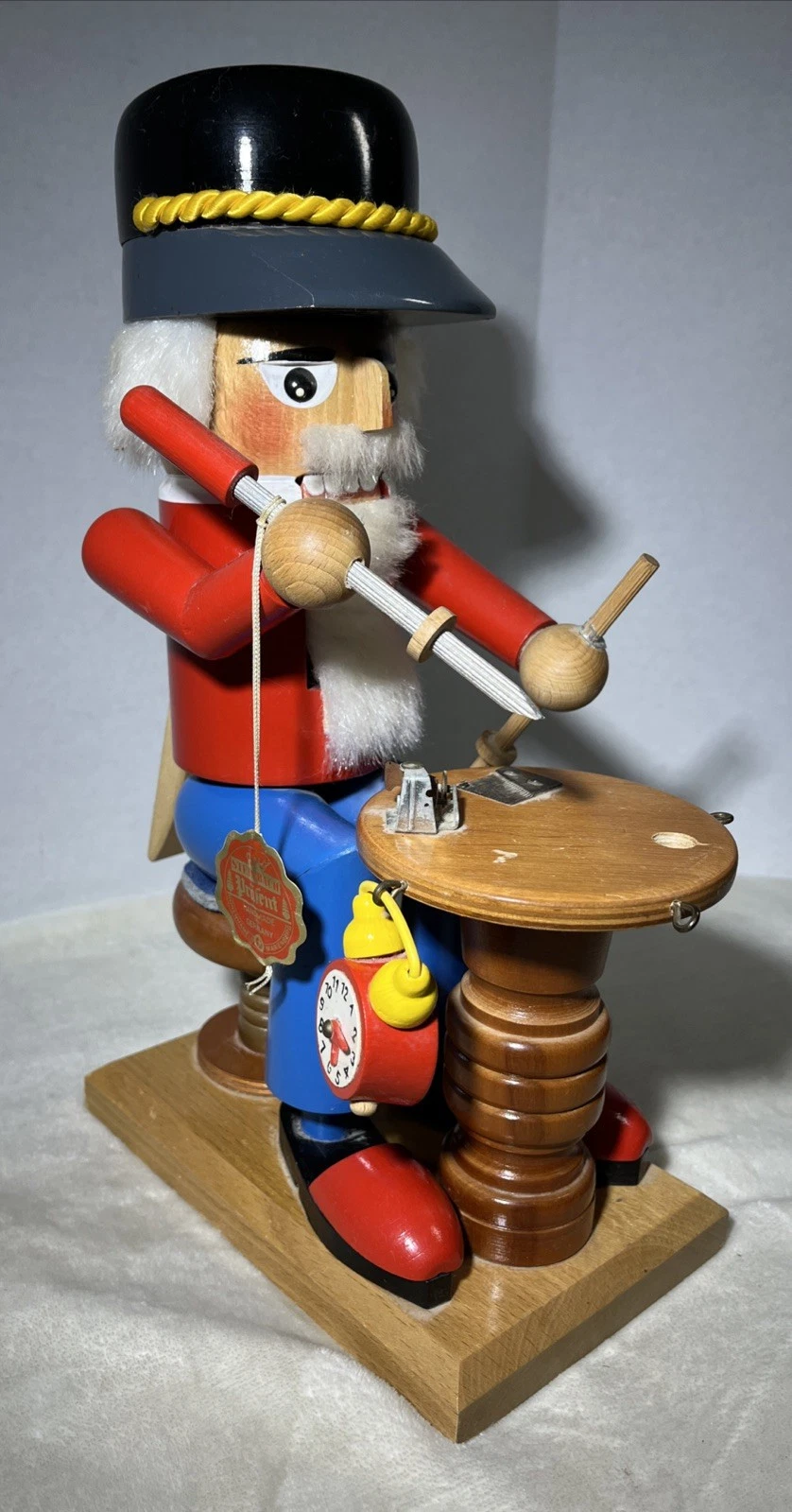 Steinbach Clock Maker Nutcracker Music Box 13" Germany Handmade AS IS
Opens in a new window or tab