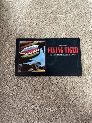 The P-40 Flying Tiger 1991 Marshall Islands $5 Commemorative Coin