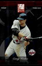 Corey Koskie 2002 Donruss Elite #71 Twins MLB READ FREE SHIPPING AutographDen