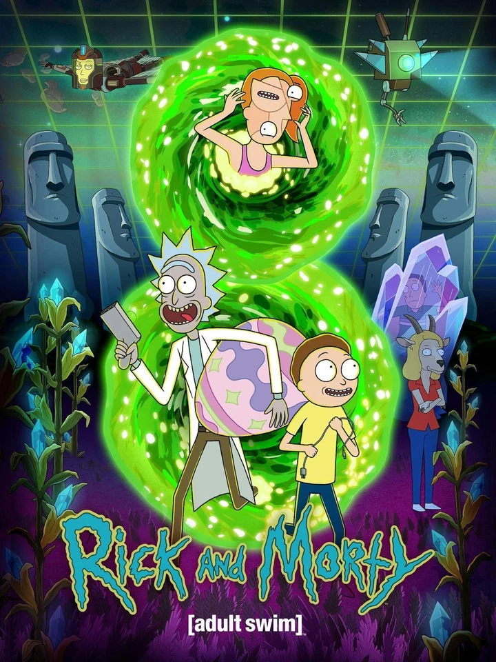 Rick and Morty The Complete Eighth Season DVD  NEW Foto 2 de 4