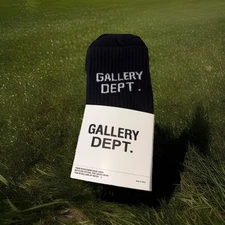 Black  Gallery Dept Stretch-Woven Socks - M-L (9-13)