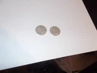 2 CANADIAN HALF DOLLARS   80% SILVER