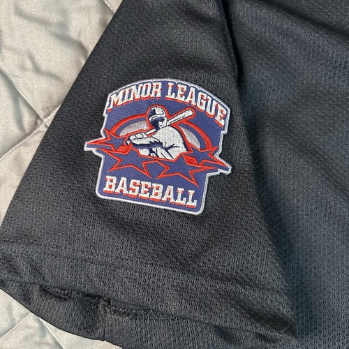 VINTAGE Sacramento RiverCats Jersey Mens Large Black Minors Baseball Buttons - Picture 3 of 10