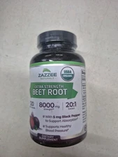 High-Strength Organic Beet Root Capsules with Enhanced Absorption for Wellness