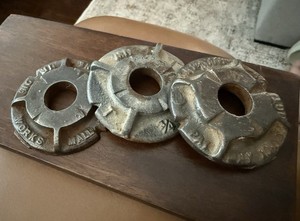 Vintage Washers Iron 3/4  (lot Of 3)