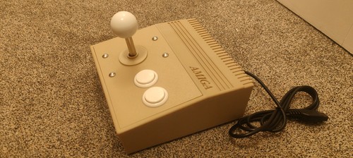 Commodore Amiga Theme Arcade Controller DB9 / Atari Pinout - NOWY - Zdjęcie 5 z 6