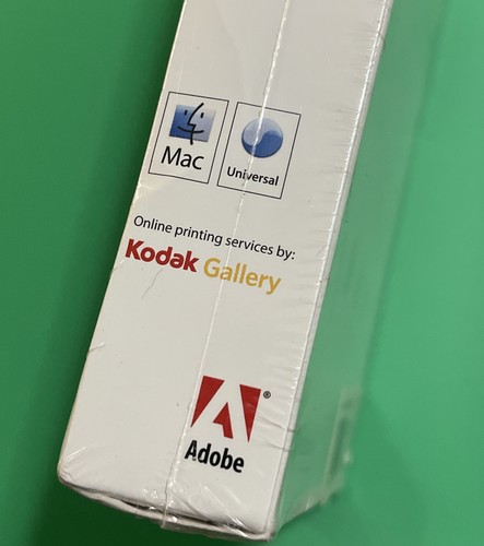 Vintage Adobe Photoshop Elements 6 Mac NEU versiegelte Einzelhandelsverpackung 2008 iPhoto kompatibel - Bild 5 von 7