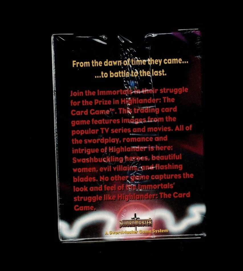 Highlander the Card Game MOVIE EDITION starter Deck BOX - new - Image 2 of 2