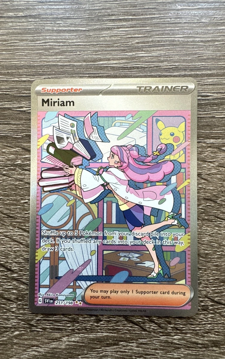 Miriam Pokémon TCG Cards for sale | eBay
