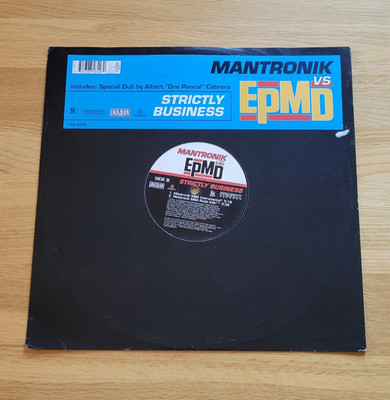 Mantronik vs EPMD - Strictly Business 12'' Vinyl Record House Music 1998