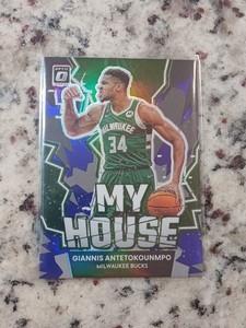 2022-23 Panini Donruss Optic - My House Giannis Antetokounmpo #6 Purple Prizm