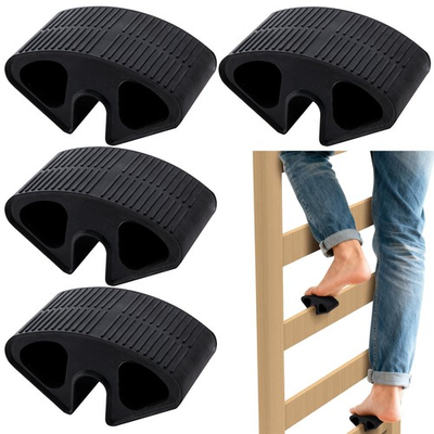 #ad 4 Pcs Dorm Bed Ladder Foot Dorm Bed Step Protector Fit for 0.77 Inch Rails... $23.47