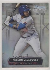 2022 Bowman Sterling Prospects Refractor 63/199 Nelson Velazquez #BSP-64 c8a