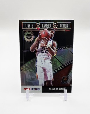 2019-20 Panini Hoops Premium Stock Deandre Ayton Lights Camera Action No. 4